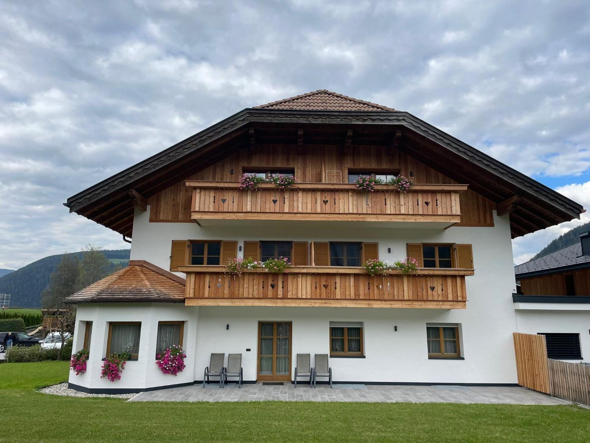 App - Chalet Unterhoelzlhof Olang Buitenkant foto