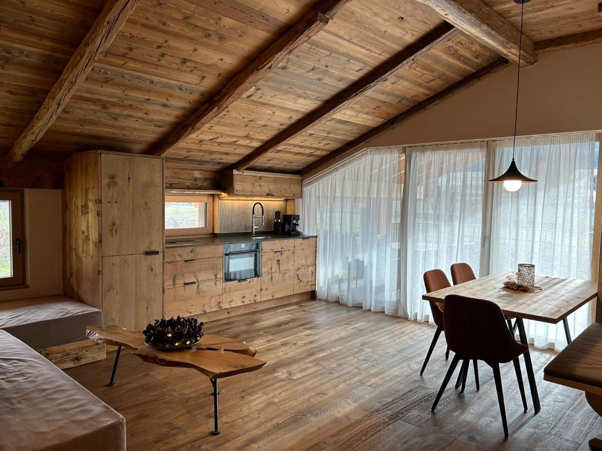 App - Chalet Unterhoelzlhof Olang Buitenkant foto