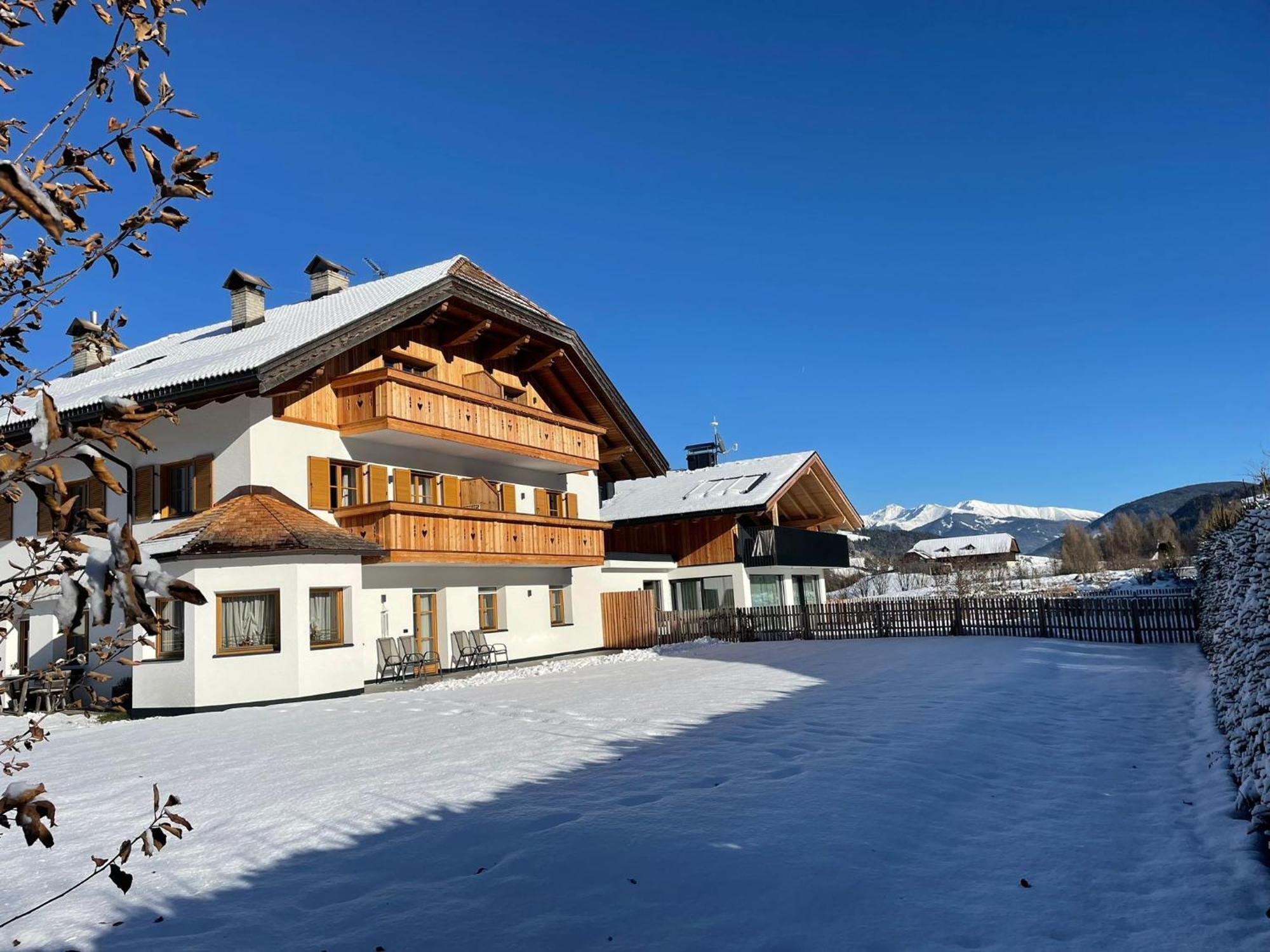 App - Chalet Unterhoelzlhof Olang Buitenkant foto